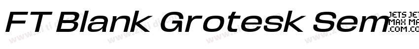 FT Blank Grotesk Sem字体转换